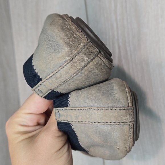 Tory Burch Womens Leather Carrie Ballet Flats shoes sz 10M - Picture 7 of 16